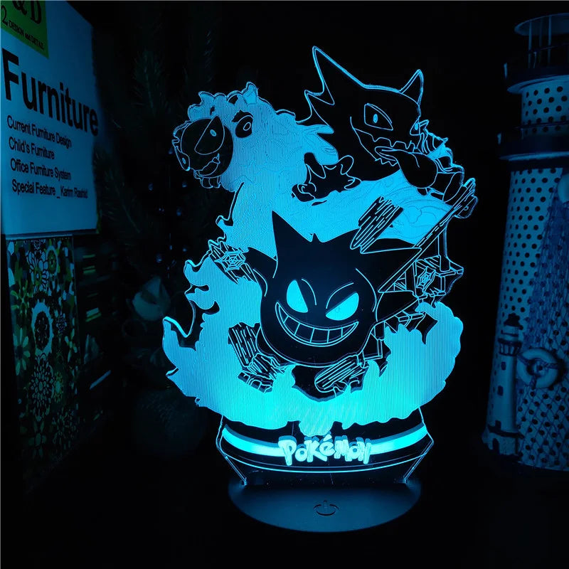 Lámpara LED Pokémon - Gengar