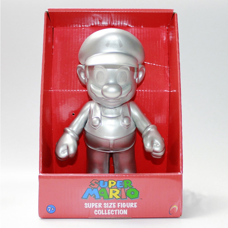 Figurine Mario Argent géant 23cm