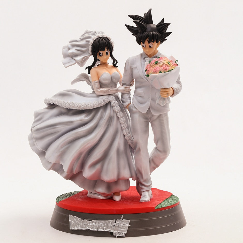 Hochzeitsfigur von Son Goku und Chichi