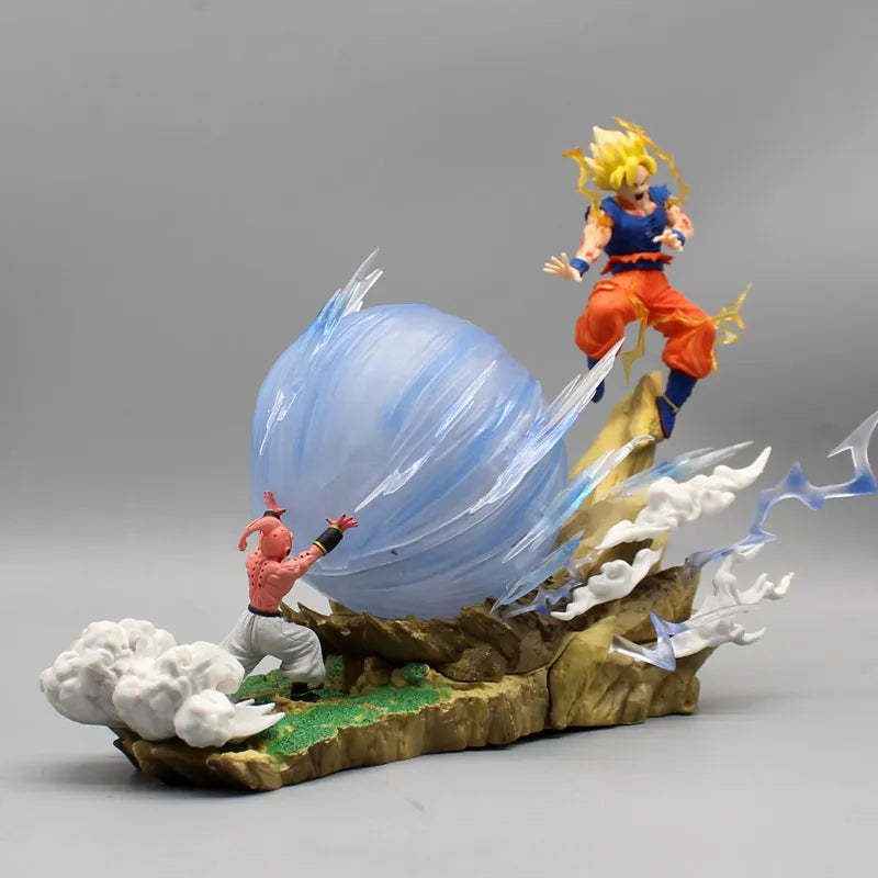 Figurine Dragon Ball Goku x Kid Buu