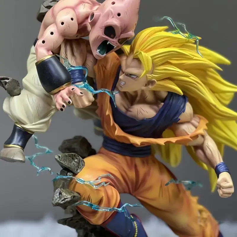 Figura coleccionable Goku VS Kid Buu