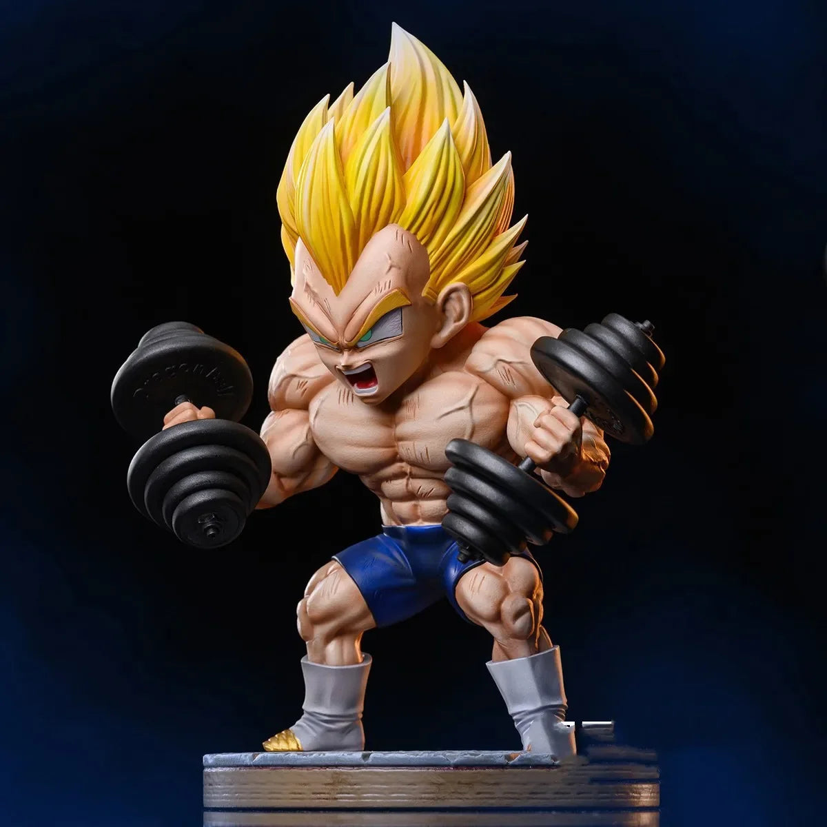 Figura de entrenamiento físico Goku Gohan Vegeta Trunks
