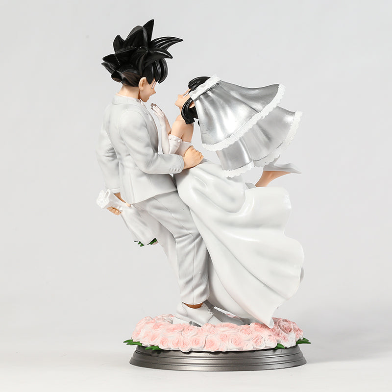 Figura de boda de Son Goku y Chichi