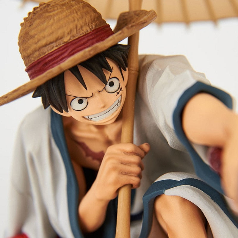 One Piece Figur - Monkey D. Ruffy Parasol