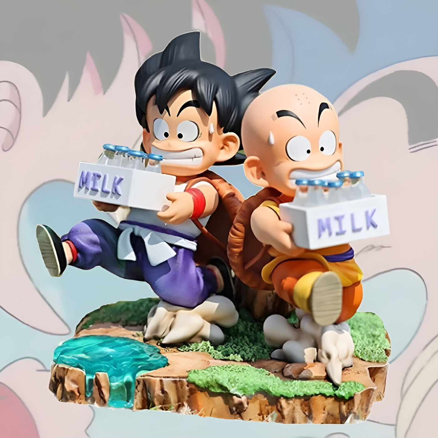 Figura Dragon Ball Goku y Krilin