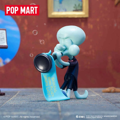 Figurine Popmart Carlos flute - Bob l'Eponge