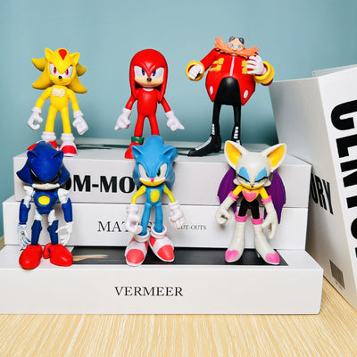 Sonic The Hedgehog Figuren 5–7 cm – Set mit 6 Stück, Band 4