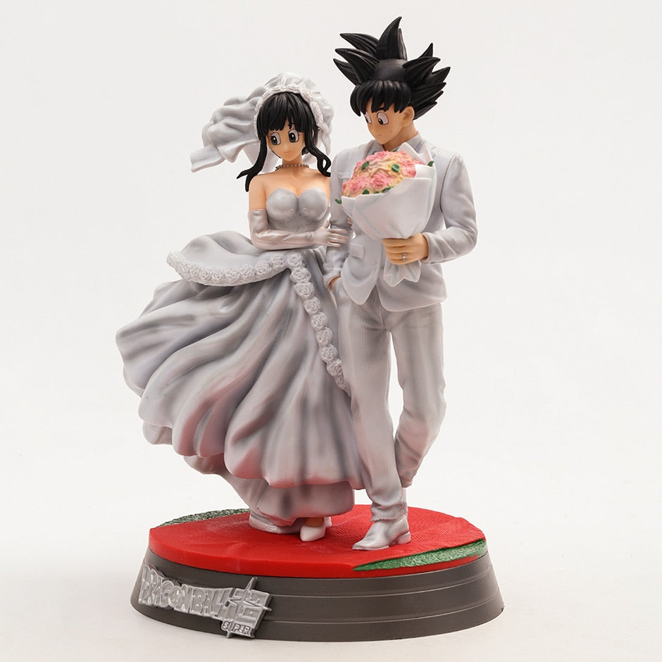 Figurine Son Goku & Chichi Mariage