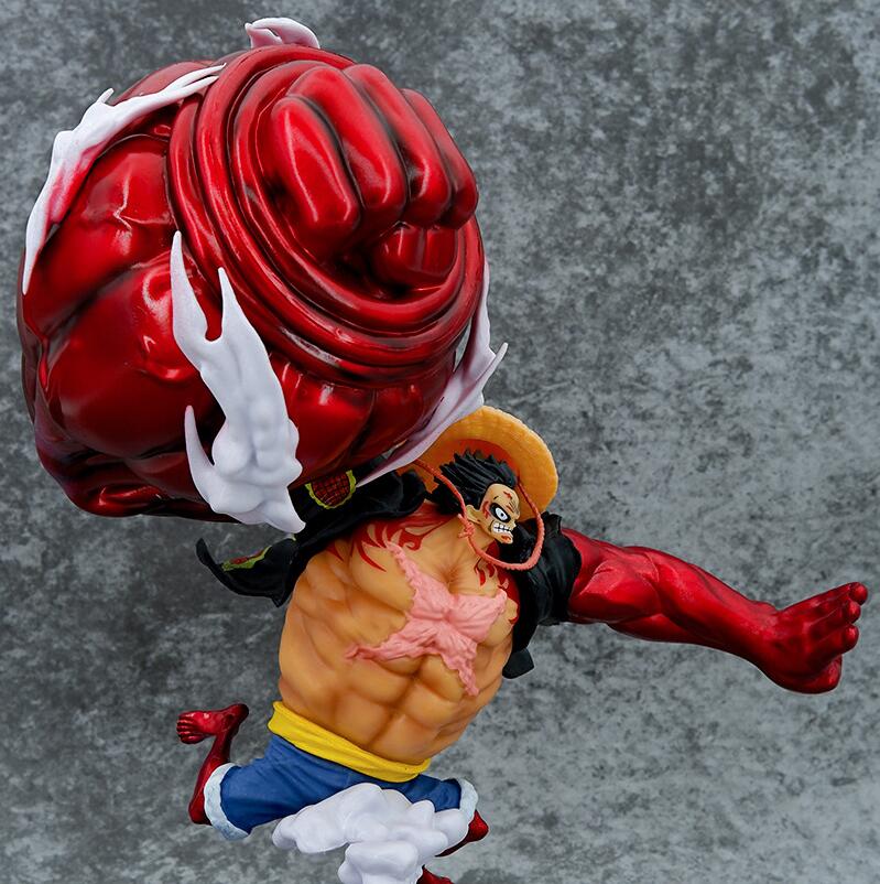 One Piece Figur Monkey D. Ruffy Gear Vierte GK Figur