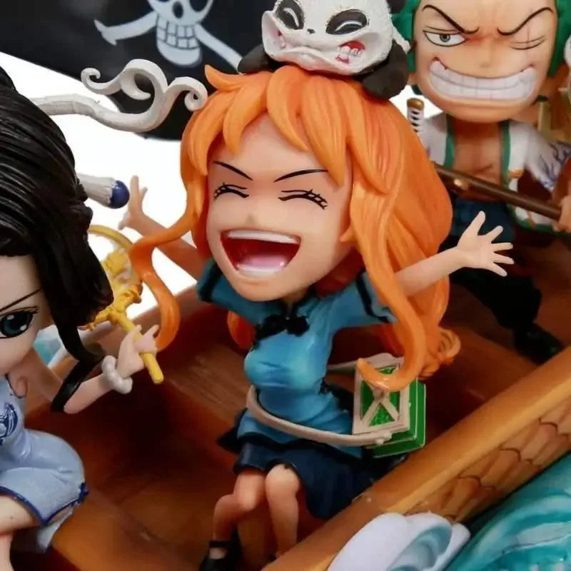 Figurine One Piece Équipage du Chapeau de Paille