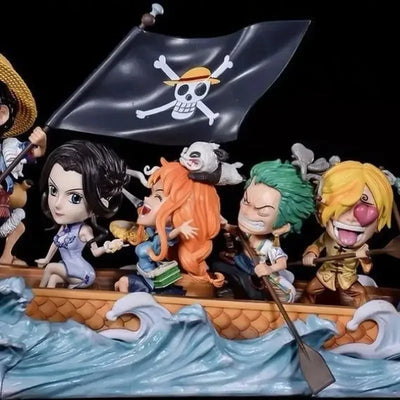 Figurine One Piece Équipage du Chapeau de Paille