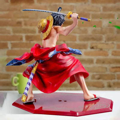 Figurine One Piece Luffy Katana