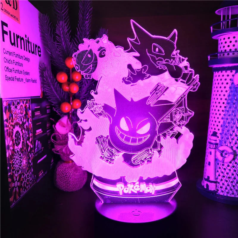 Lámpara LED Pokémon - Gengar