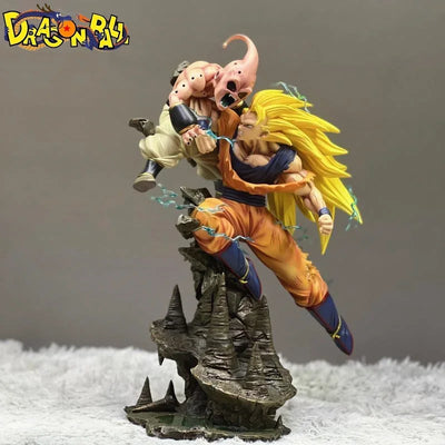 Figura coleccionable Goku VS Kid Buu