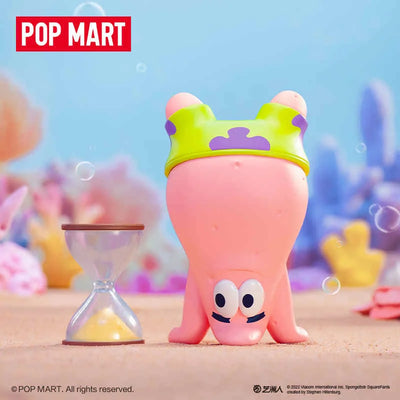 Figurine Popmart Patrick sablier - Bob l'Eponge
