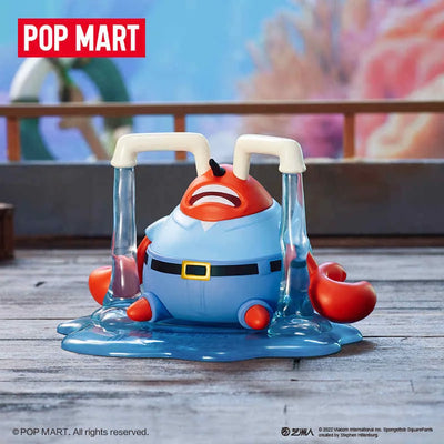 Figurine Popmart Monsieur Krab- Bob l'Eponge
