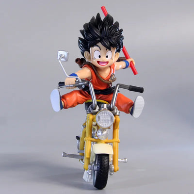 Figura Dragon Ball Goku &amp; Turtle Impresionantes Motos