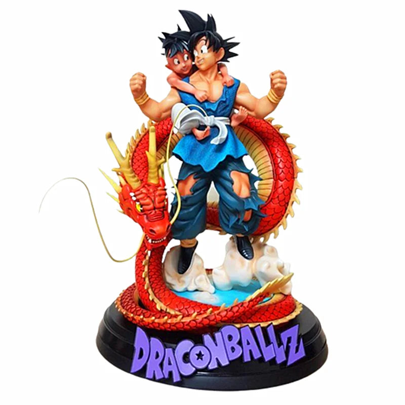 Figura coleccionable de Goku y Oob