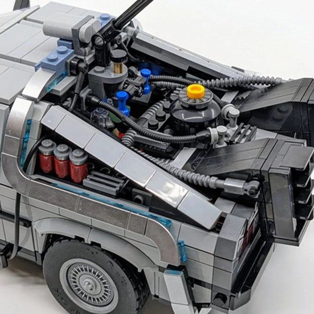 Figurine DeLorean en Lego