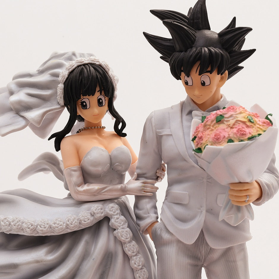 Hochzeitsfigur von Son Goku und Chichi