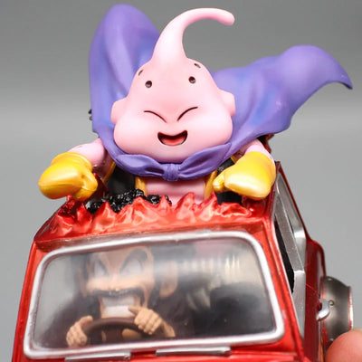 Figura Dragon Ball Satán &amp; Buu en Coche