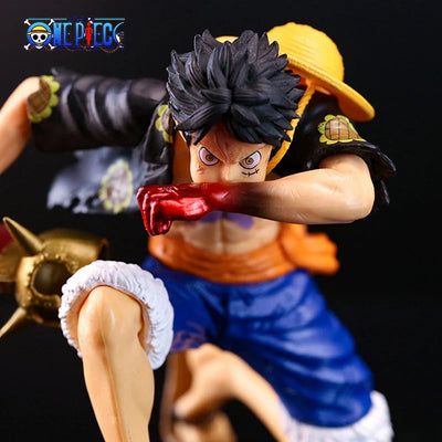 Figurine One Piece Luffy Red Hawk