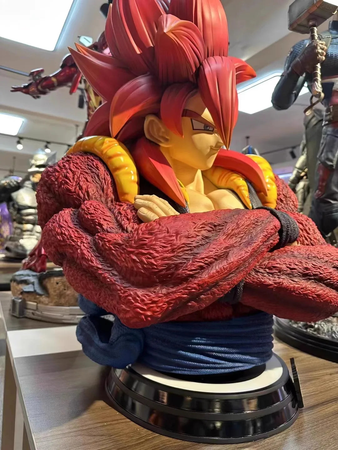 Figurine Collector Gogeta Super Saiyan 4 Buste