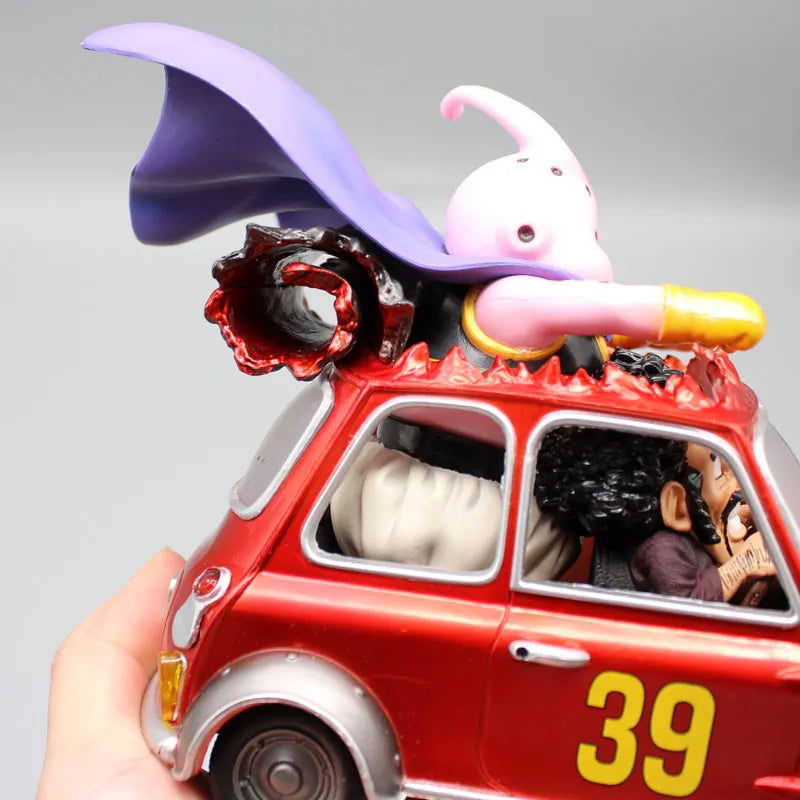 Figurine gros Buu et Satan voiture - Dragon Ball Z