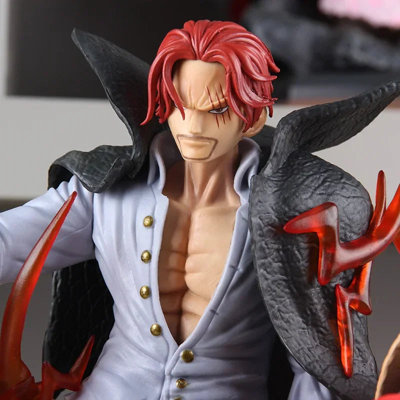 Figurine One Piece Luffy & Shanks