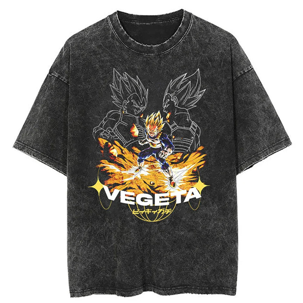 Dragon Ball Vegeta Übergroßes T-Shirt