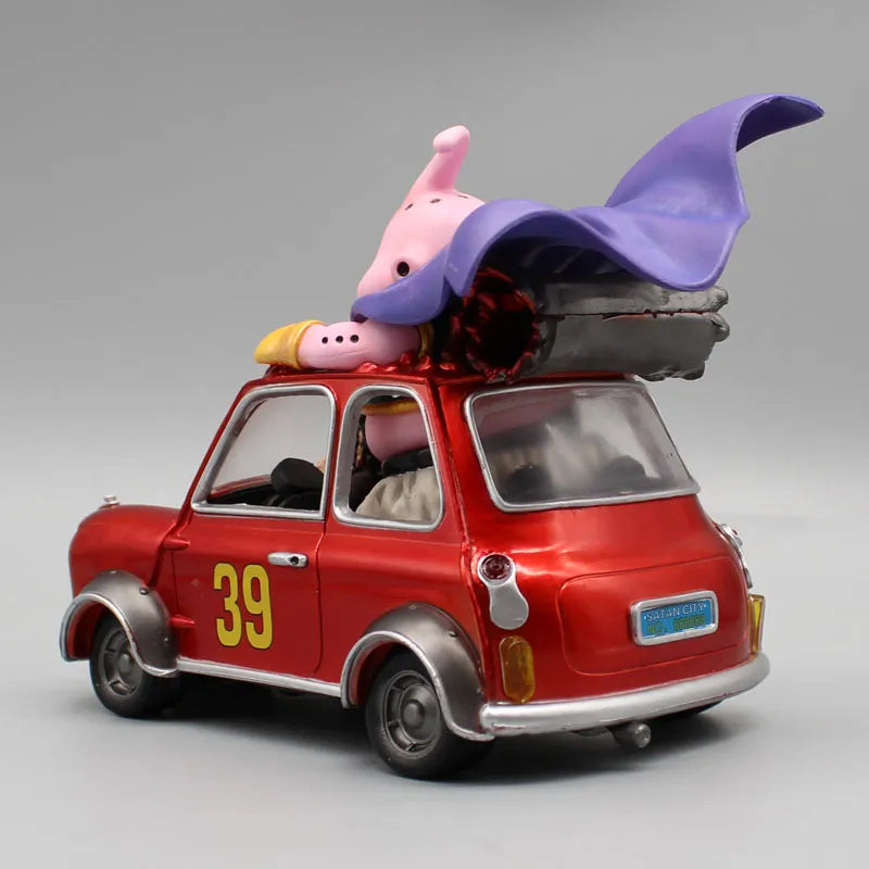 Figura Dragon Ball Satán &amp; Buu en Coche