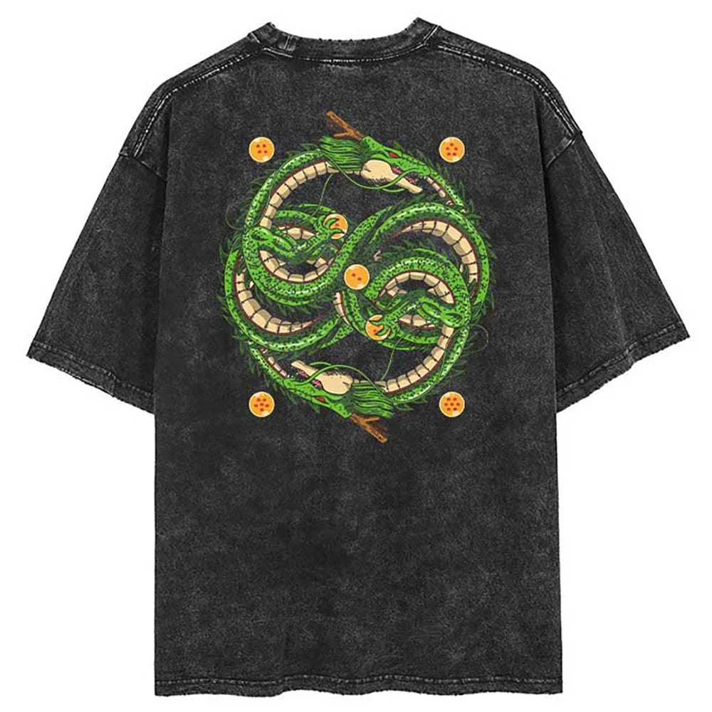 Dragon Ball Shenron Übergroßes T-Shirt