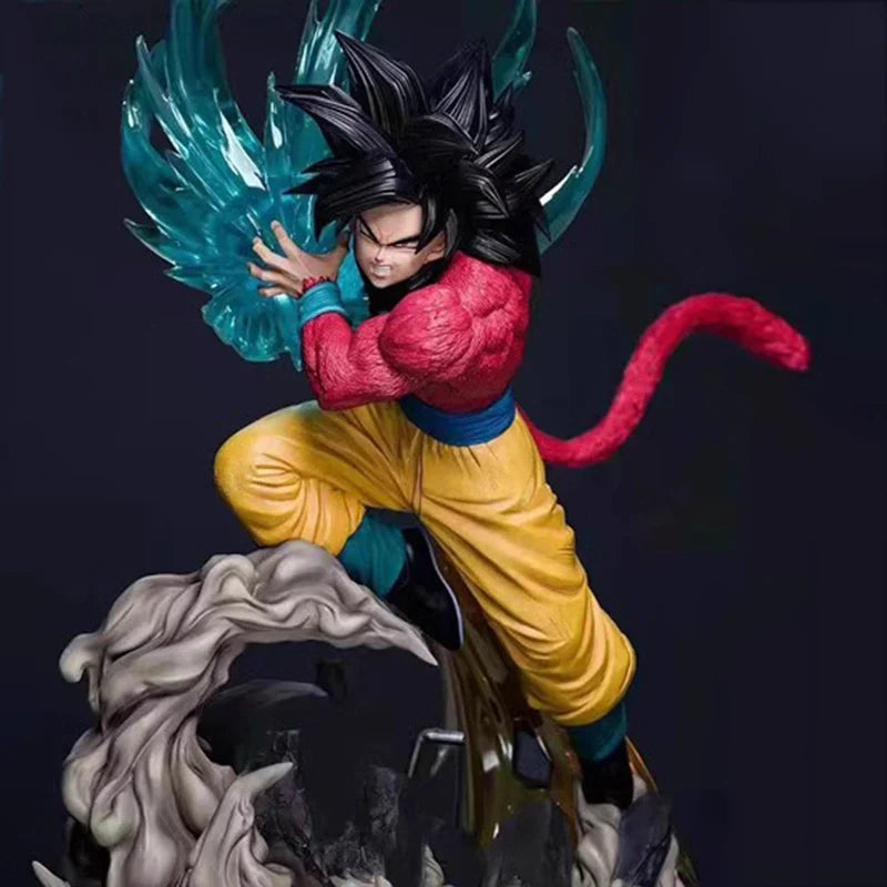 Dragon Ball Goku Saiyajin 4 Kamehameha Figur