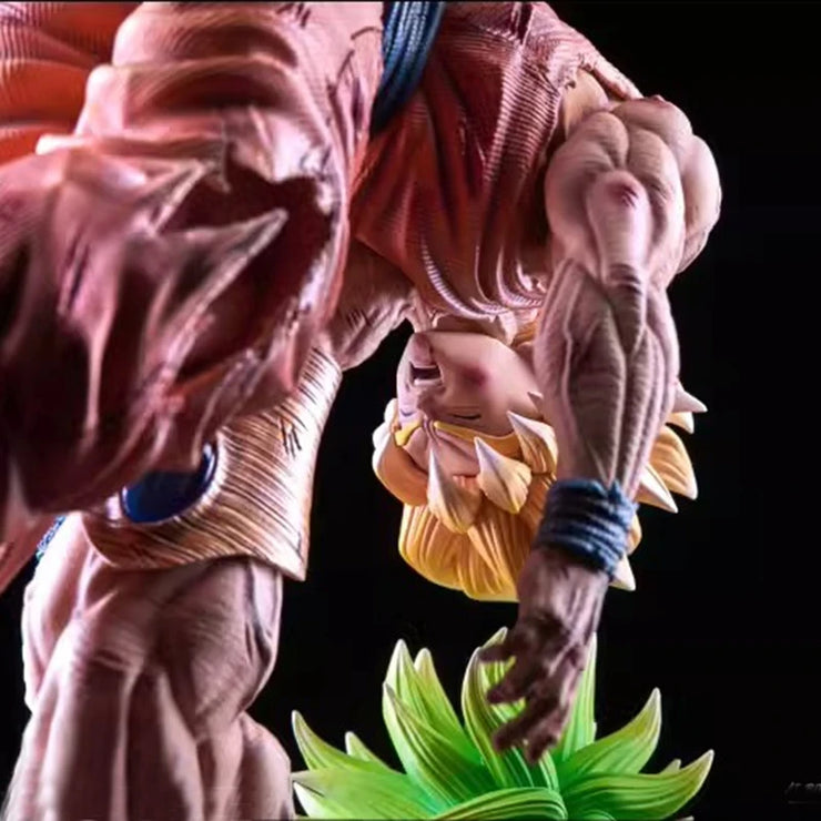 Figurine Broly Vs Goku combat final