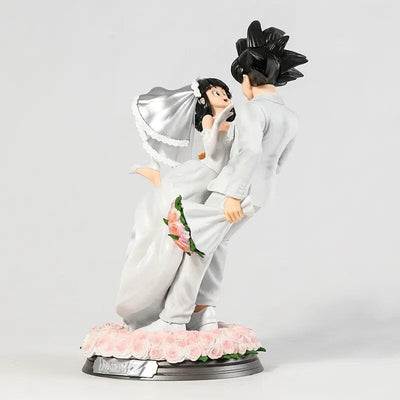 Figura Boda Dragon Ball Goku Chichi