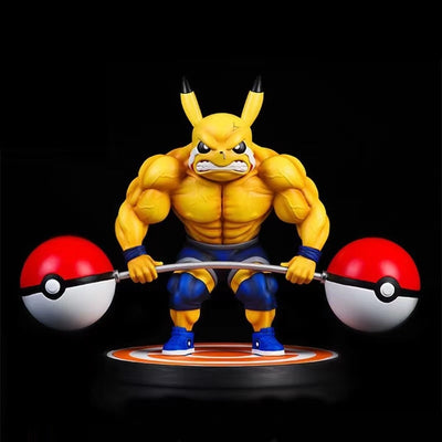 Figurine Pikachu Musculation
