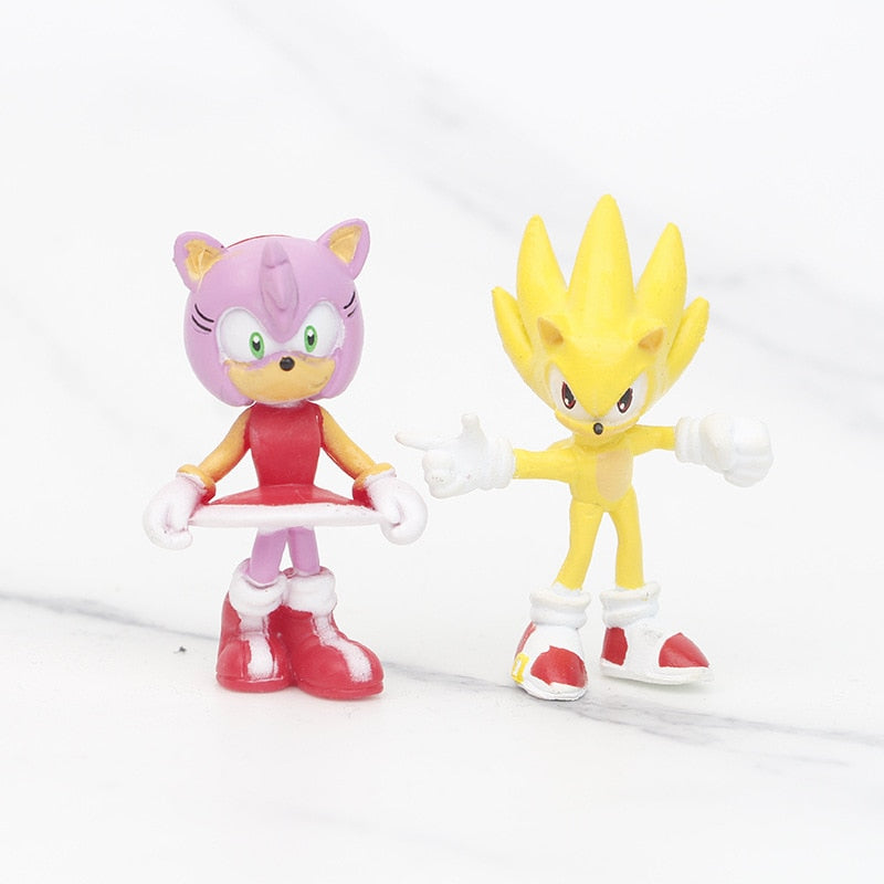 Figurines Sonic lot de 12