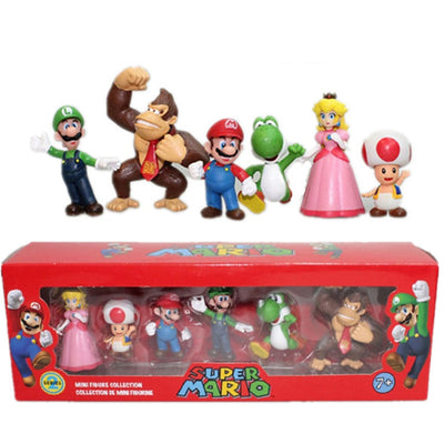 6 Mario-Figuren - Los 1