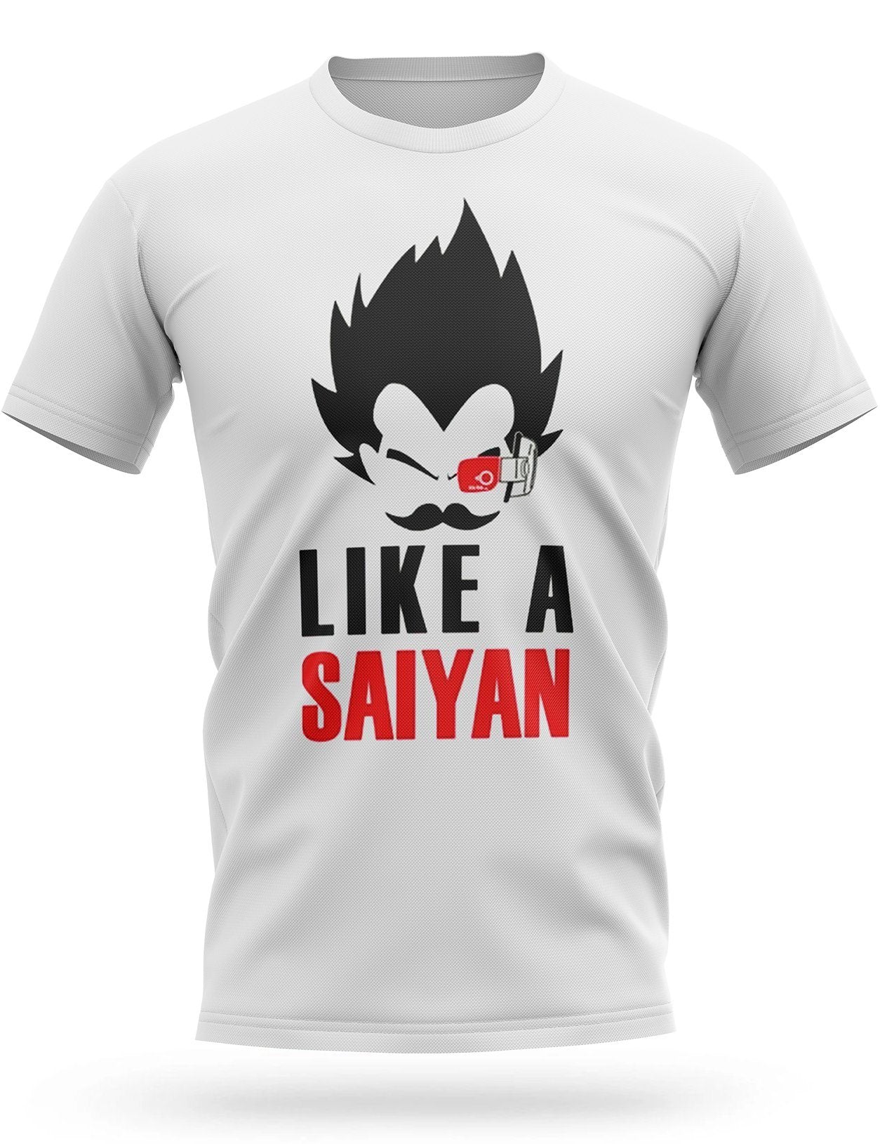 Dragon Ball Z como una camiseta Saiyan