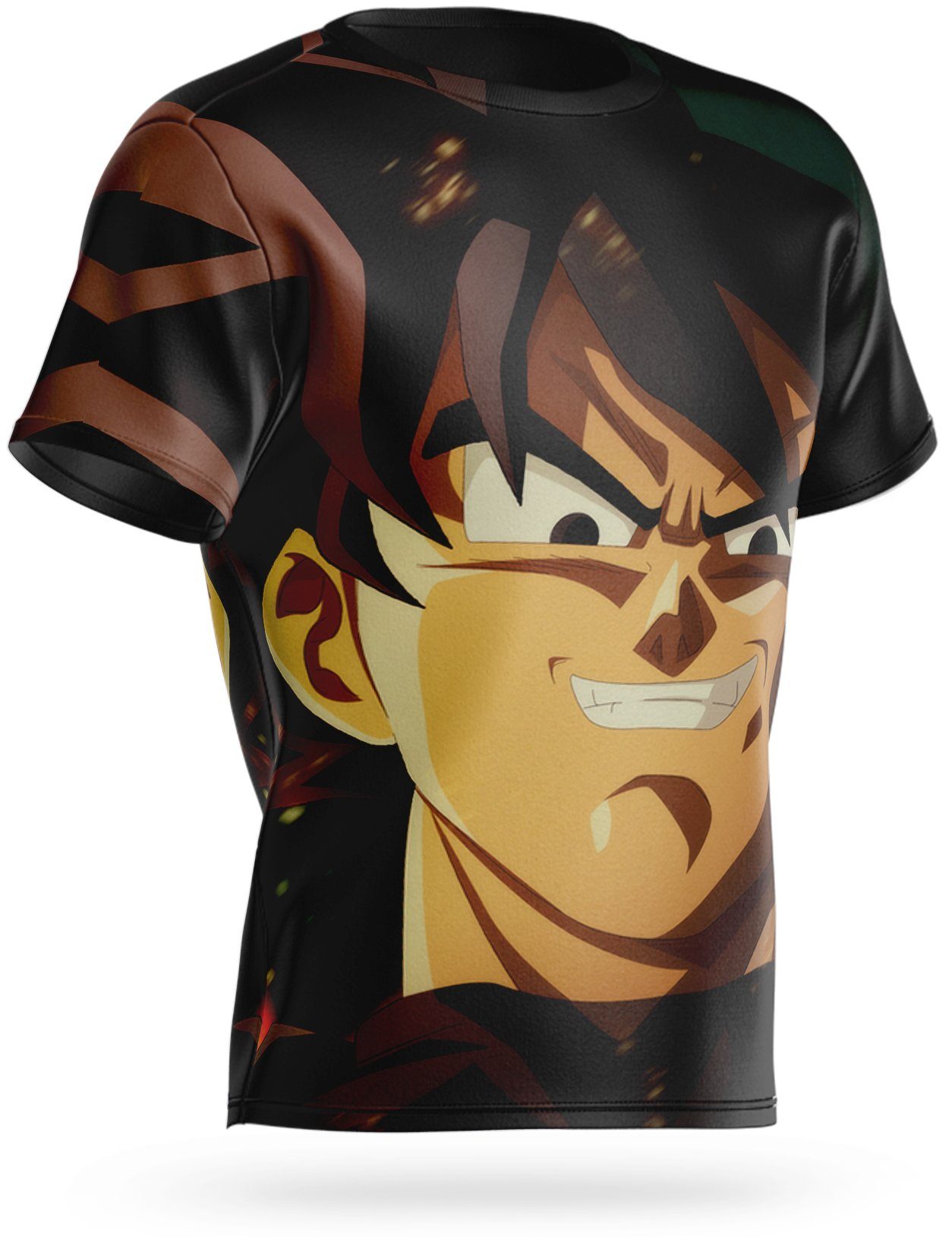 Dragon Ball Super Goku Camiseta Potara Negra