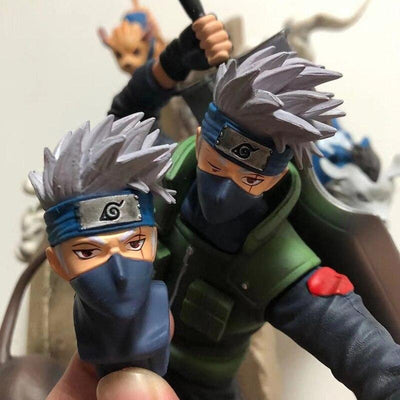 Figurine Kakashi Chiens Ninja