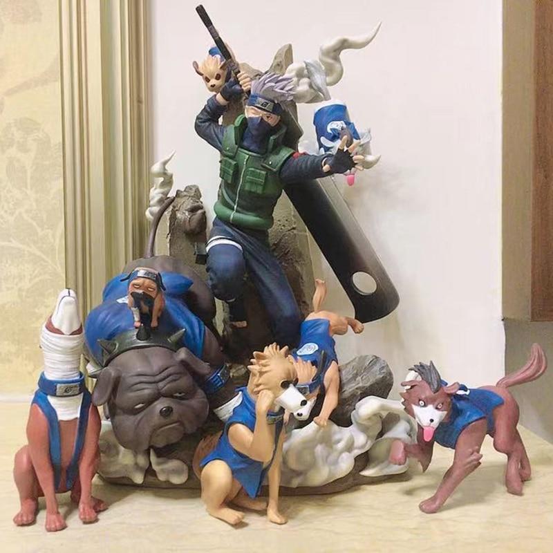 Figurine Kakashi Chiens Ninja