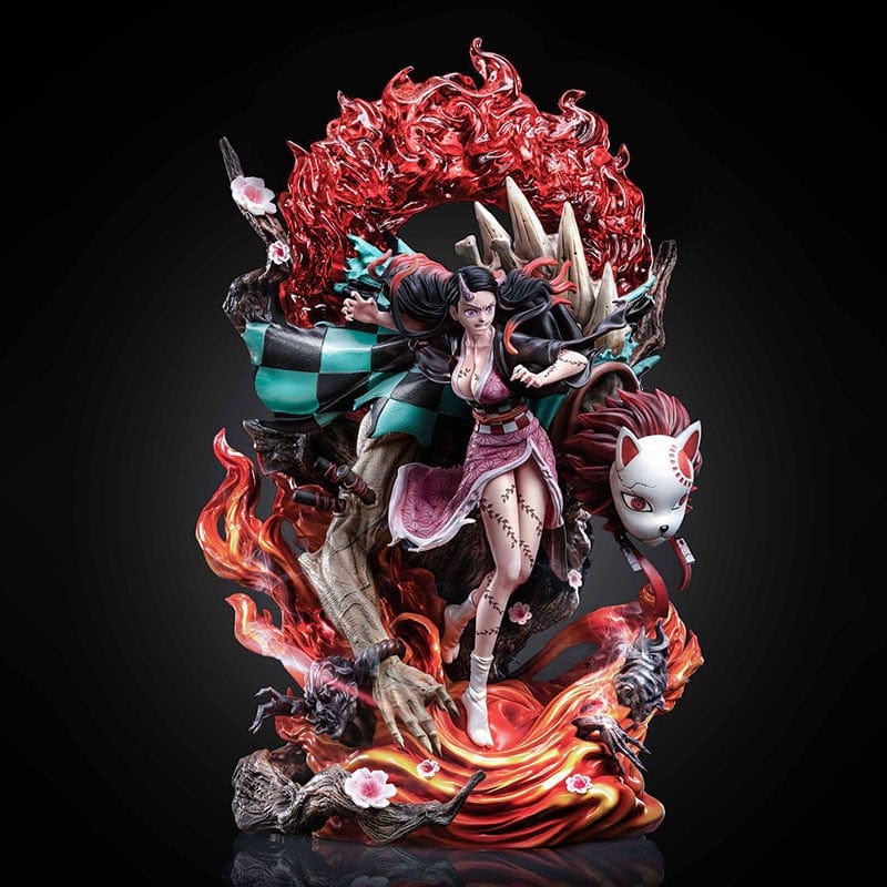Figurine Lumineuse Collector en Resine Nezuko