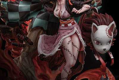 Figurine Lumineuse Collector en Resine Nezuko