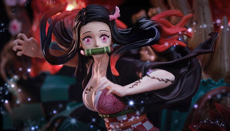 Figurine Lumineuse Collector en Resine Nezuko