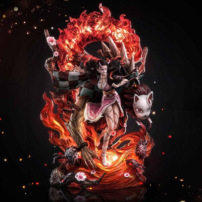 Figurine Lumineuse Collector en Resine Nezuko