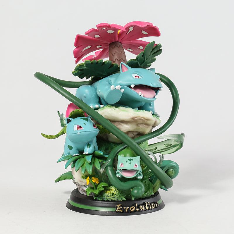 Figura Pokémon - Evolución de Bulbasaur