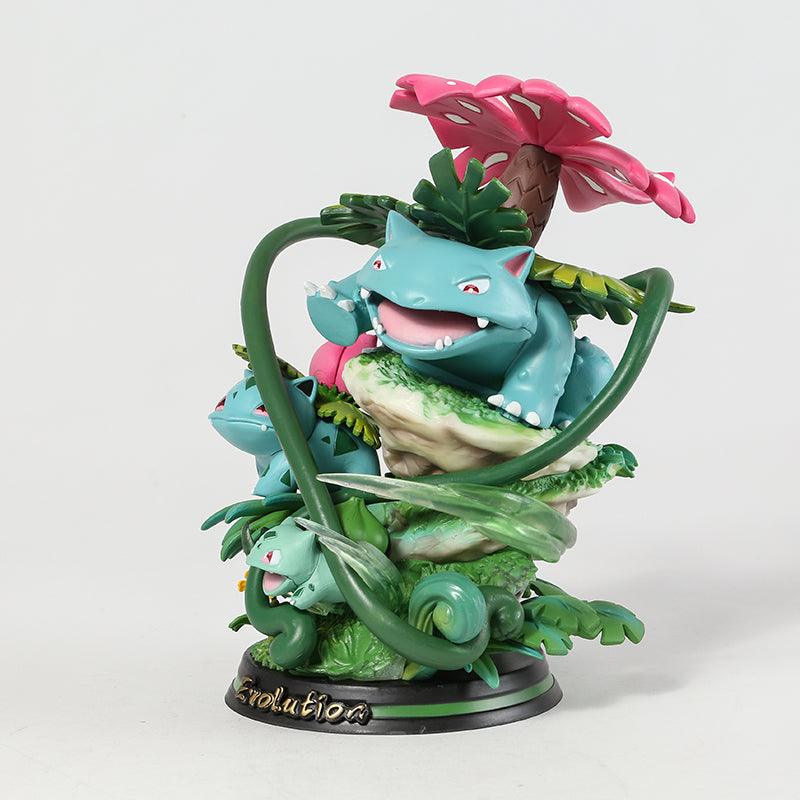 Figura Pokémon - Evolución de Bulbasaur