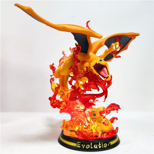 Figurine Pokémon Dracaufeu Evolution