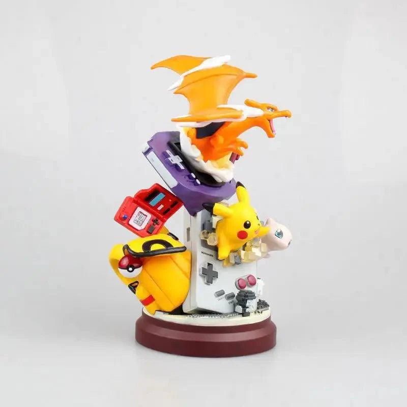 Figura Pokémon - Pikachu, Charizard y Mew